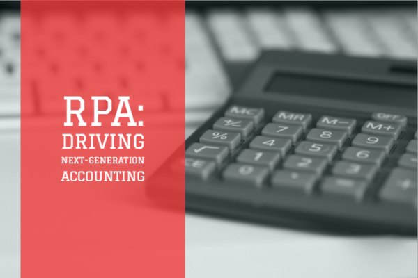 RPA – Driving Next-generation Accounting